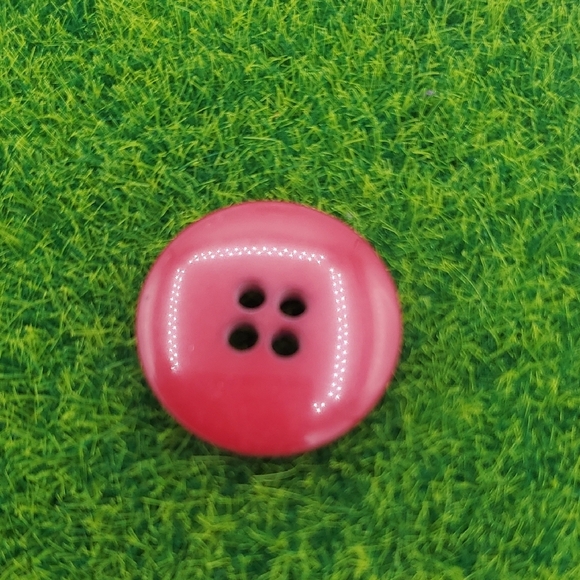 Vintage Jewelry - Vintage Red Button Overflow